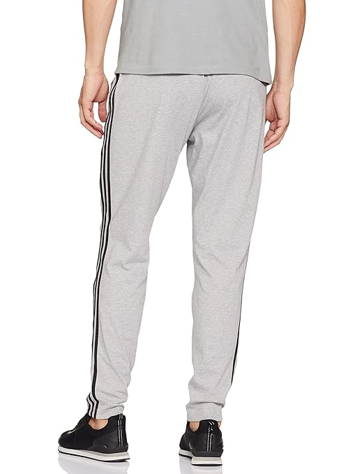 Adidas Combo Color -Style Solid Casual Track-Pants(Black. Grey)