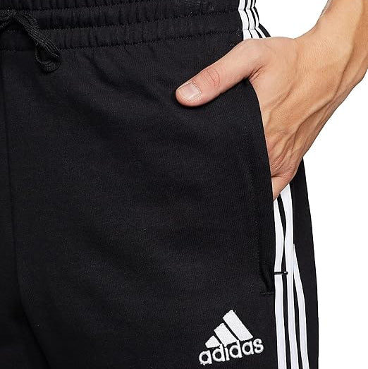 Adidas Combo Color -Style Solid Casual Track-Pants(Black. Grey)