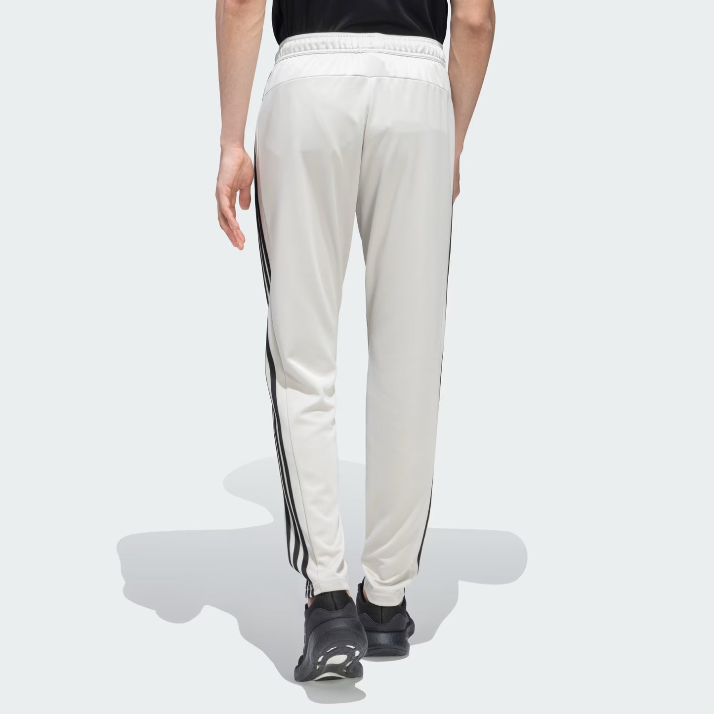Adidas Solid & Casual Men Track Pants color Blue & Grey