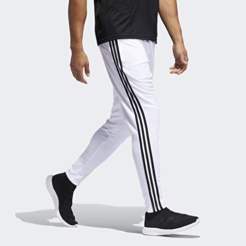 Adidas Combo Black & White Solid Casual Track-Pants