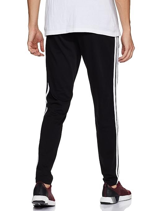 Adidas Combo Black & White Solid Casual Track-Pants