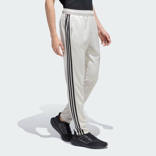 Adidas Solid & Casual Men Track Pants color Blue & Grey